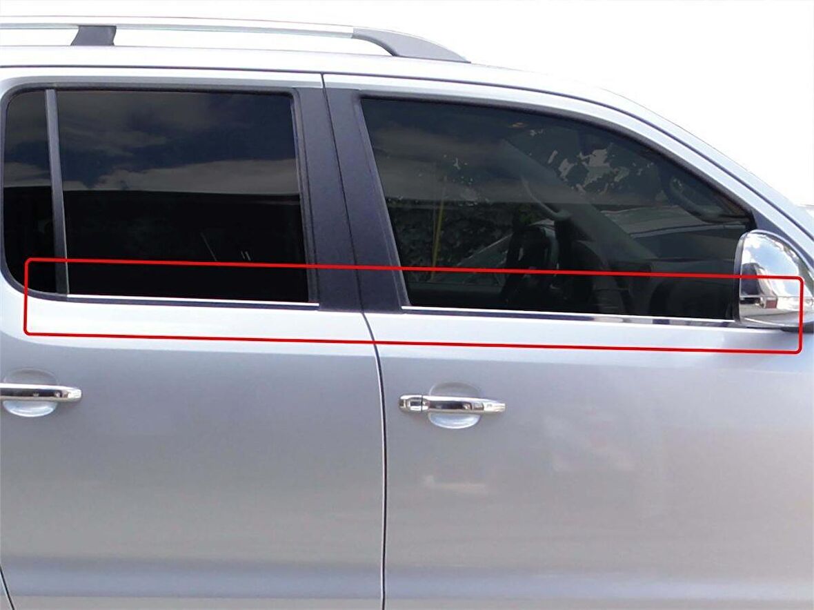 Volkswagen Amarok Cam Çıtası 4 Prç  Krom 2010-2016